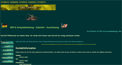 Desktop Screenshot of gabys-bw-shop.de